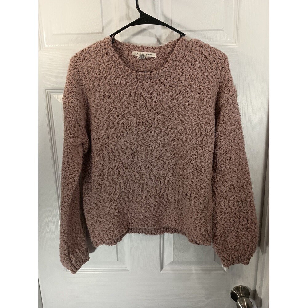 Yet Again Sweater Size S Pale Pink